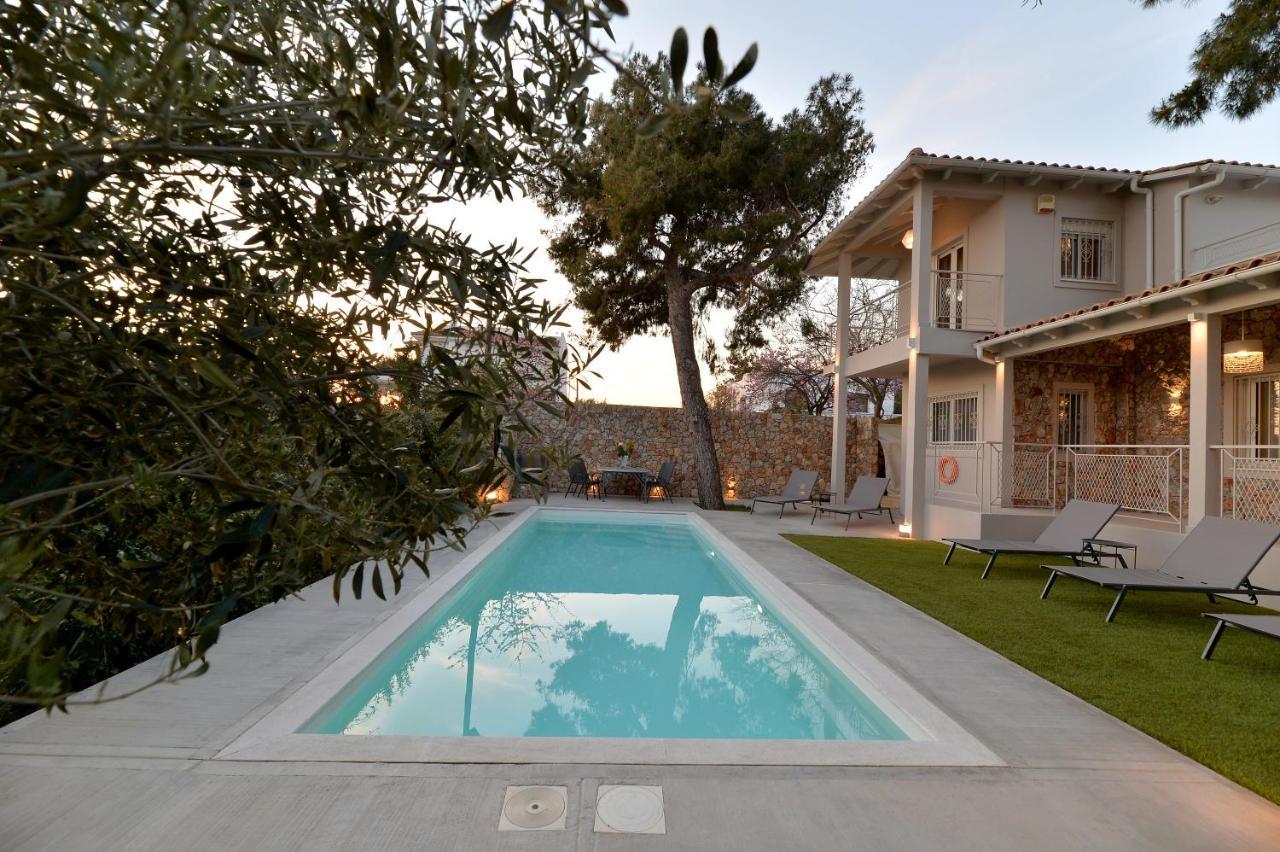 Lagonisi Luxurious Residence Ruby'S Pool Villa Eksteriør billede